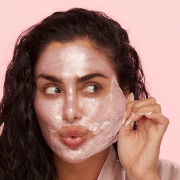 HUDA WishFul Rose Quartz Lift & Glow Peel Off Mask New FullSz - Picture 4 of 5